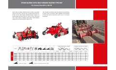 Massano - Model Type RSF - Clods Burier with Bed Former Shaper Brochure