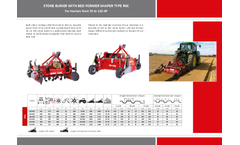 Massano - Model Type RSC - Stone Buriers with Bed Former Shaper Brochure