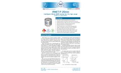 IRNET-P-20 CO2 - 0-20%Vol for Combustion Analysis - Datasheet