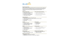 BlueSol - Model BD40 - Photovoltaic Systems Design Software - Brochure