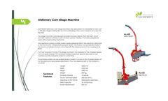 Alchemist - Model AL-620/AL-622 - Stationary Corn Silage Machine - Datasheet