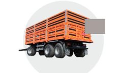 Three Axles - Backward Tipping Agri-Trailer