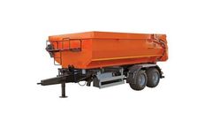 Model TX-400 - 10m3 - Monocoque Agricultural Trailer