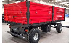 Model 8-12 Tons - 2 Axles Tipping Agricultural Trailer (3 Ct.)