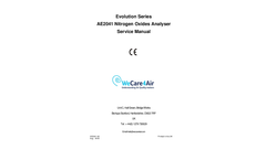 Aeris - Model AE2041 - Nitrogen Oxides Analyser - Service Manual