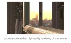 BIM Software - photorealistic architectural rendering with AI| Edificius AIrBIM