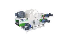 Stable performance 90kw wood chipper shredder machine