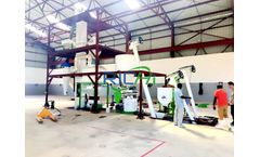 Poultry feed handling device option principle