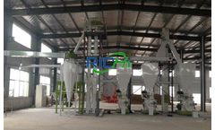 What are the  parts of a biomass pellet mill?