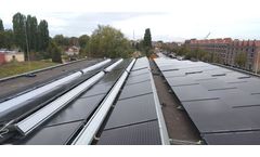 PVT heat pump panels for Non-residential building