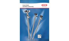 Flux - Model F 560 GS - Cosmetics Pump - Brochure