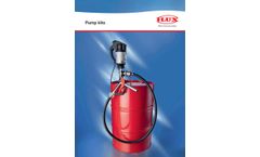 Flux - Acetone and Solvents Drum Pump Kit - Brochure