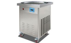 Newin - Model FP1R - Single Round Pan Thai Rolled Ice Cream Machine