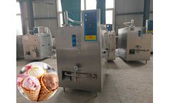 Taizy - Model ice cream - Industrial continuous ice cream freezer machine