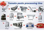TZ - Model vegetable - tomato paste production line