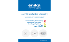 easyTEL - Implantable Telemetry System for Mice - Brochure