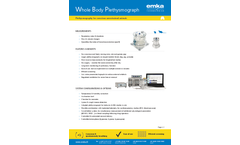 Plethysmographs - Respiratory Equipment Brochure