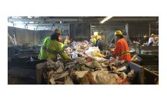 Single Stream Recycling Sorting Robot