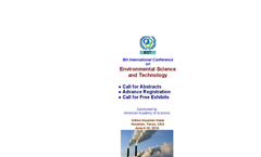 Call for Abstracts (International Conference on Environmental Science and Technology 2016)
