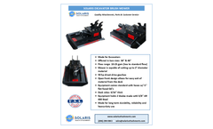 Solaris - Excavator Brush Mower Attachments Brochure