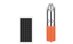 Larens - Model 3LSPS - DC Brush Deep Well Solar Pump