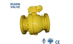 Ruixin Valve - Model 2PC - Cast Steel Trunnion Mounted Ball Valve