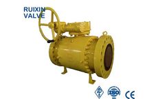 Ruixin Valve - Model API6D - Trunnion Mounted Ball Valve Forging Steel