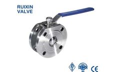 RXVAL - Model 1PC - Wafer Type Ball Valve Flange end