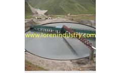 Cropscan Loren - Model NXZ Series - Lifting Mechanism Center Drive Mining Thickener