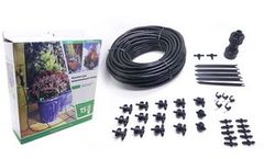 TS - Model 7001 - Irrigation Micro Emitters Dripper System Kits for 15 Pots Maxim