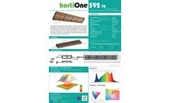 hortiONE - Model 592 - LED Grow Lights - Datasheet