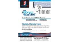 Scienco FloCRON - Liquid Dispensing Injection System - Brochure