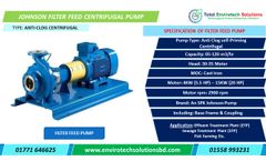 Johnson - Model CN 40-160 - Filter Feed Centrifugal Pump