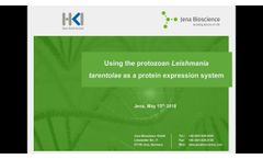 Jena Bioscience | Using the Protozoan Leishmania tarentolae as a Protein Expression System - Video