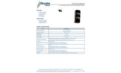 Tecate - Model TPLH-3R0/100SS22X46 - Ultracapacitors Cells-  Brochure