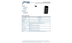 Tecate - Model TPLH-3R0/350SS35X61 - Ultracapacitors Cells-  Brochure