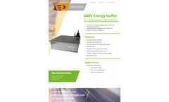 AEP - Model 640V - Energy Buffer -  Brochure