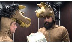 Two Crazy Horses, Hank & Roger, talkin ammonia at the office- Video