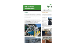ECS - Aerated Static Pile Composting Aeration Floor -Brochure