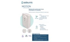 Motion - Presence / Brightness Device - Brochure