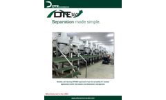 DTE - Model DTE 360 - Solid/Liquid Separator - Brochure