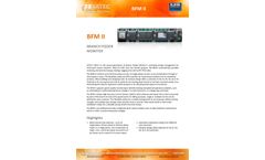 SATEC - Model BFM-II - Branch Feeder Monitor - Datasheet