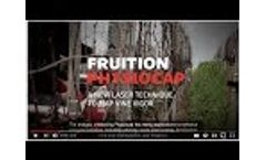 Physiocap Mapping : vineyard wood biomass, laser measurement- Video