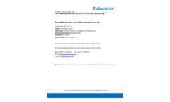 Elabscience - Model E-BC-K013-S - Non-esterified Free Fatty Acids (NEFA) Colorimetric Assay Kit - Brochure