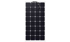 Hetechpower Sunpower - Model HET-F110S - High Efficiency 110W 18V 12V Semi-Flexible Solar Panel