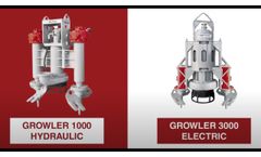 DAE Pumps Growler Dredge Pumps - Excavator Mounted and Cable Deployed - Video