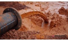 Red Mud Bauxite Pumping for Cleanup - Video