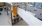 Richpeace Automatic Foldable Mask Blank Production Machine (Edge Sealing) - Video
