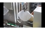 Richpeace Semi-Auto folded respirator N95/N99/FFP2/FFP3 mask making machine - Video