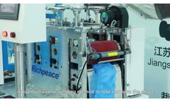 Richpeace Automatic Disposable Shoe Cover Machine - Video